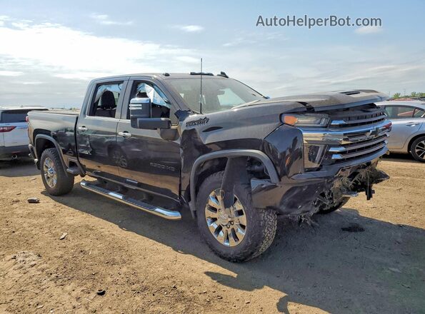 1GC4YRE73NF158177 2022 CHEVROLET SILVERADO Black Առջևի աջ