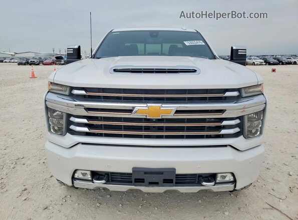1GC4YVEY1MF225231 2021 CHEVROLET SILVERADO Белый Вид спереди
