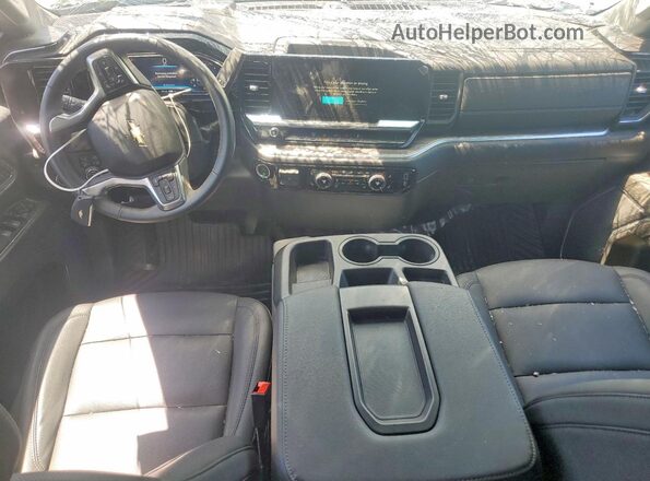 1GC5YPEY1RF437411 2024 CHEVROLET SILVERADO Black წინა პანელის ხედი