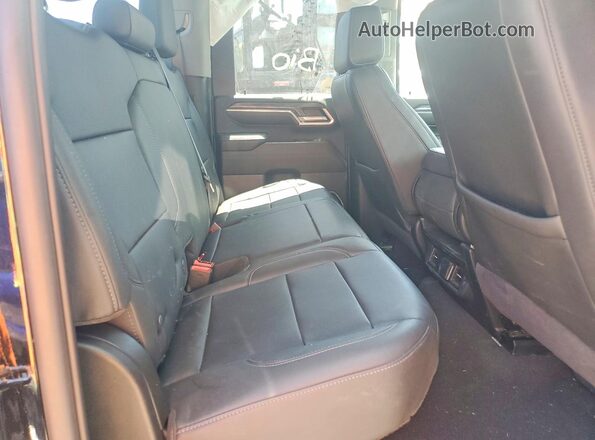 1GC5YPEY1RF437411 2024 CHEVROLET SILVERADO Black უკანა სავარძლების ხედი
