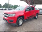 2017 Chevrolet Colorado Wt Red vin: 1GCGSBEA0H1153425