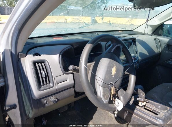 1GCGSBEA2J1195956 2018 CHEVROLET COLORADO Серебряный Вид задних сидений