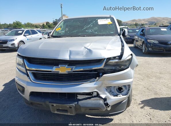 1GCGSBEA2J1195956 2018 CHEVROLET COLORADO Серебряный Вид щитка приборов