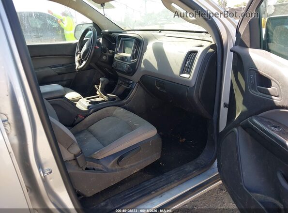 1GCGSBEA2J1195956 2018 CHEVROLET COLORADO Серебряный Вид салона спереди