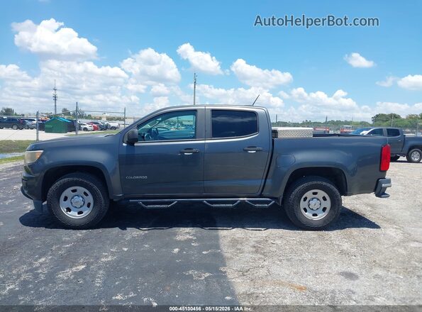 1GCGSBEA3G1269569 2016 CHEVROLET COLORADO Gray Սալոնի 360 աստիճան տեսք