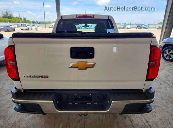 1GCGSBEA3J1264640 2018 CHEVROLET COLORADO White Rear view