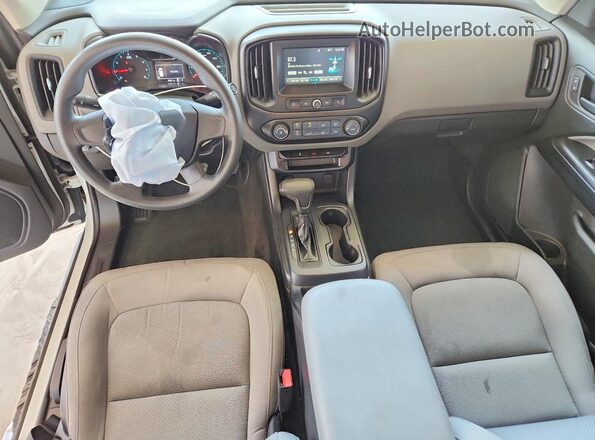 1GCGSBEA3J1264640 2018 CHEVROLET COLORADO White Dashboard view