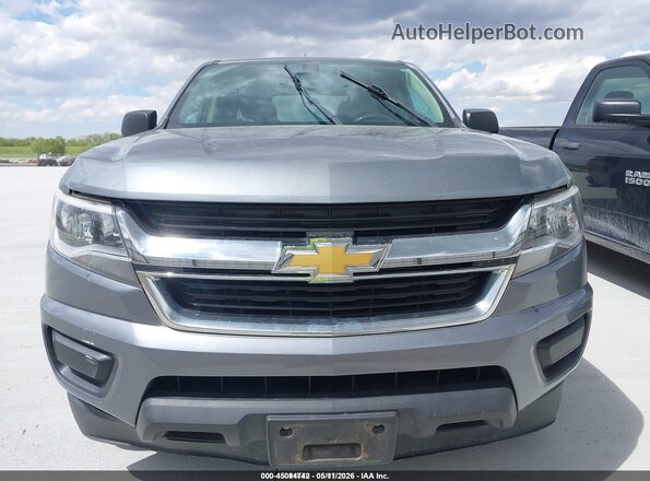 1GCGSBEA9J1269597 2018 CHEVROLET COLORADO Серый Вид щитка приборов
