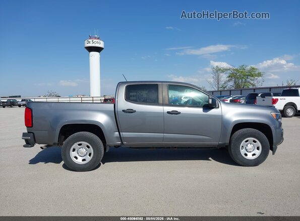 1GCGSBEA9J1269597 2018 CHEVROLET COLORADO Серый Вид задней части салона