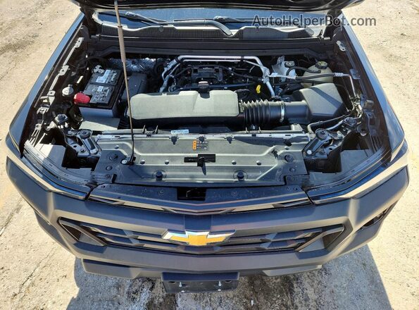 1GCGSBEC2P1176379 2023 CHEVROLET COLORADO Black Vista interior trasera