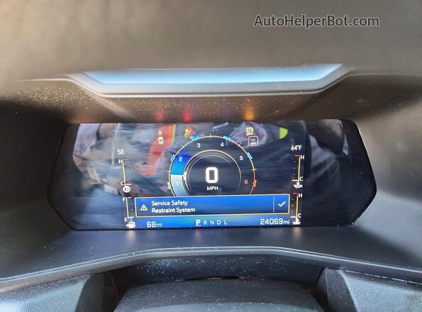 1GCGSBEC2P1176379 2023 CHEVROLET COLORADO Black Vista del cuadro de instrumentos