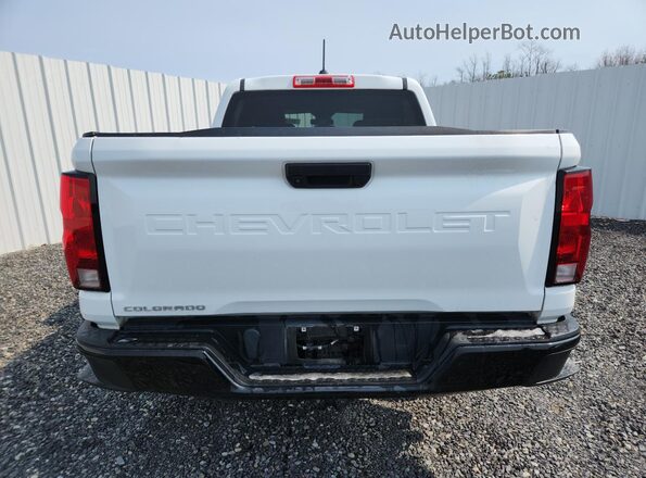 1GCGSBEC4P1266035 2023 CHEVROLET COLORADO Белый Вид наклейки с VIN-кодом