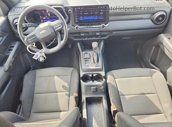 1GCGSBEC4P1266035 2023 CHEVROLET COLORADO Белый Вид панели приборов
