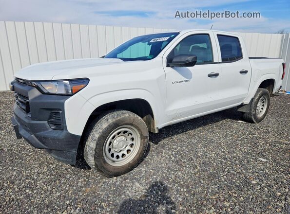 1GCGSBEC4P1266035 2023 CHEVROLET COLORADO Белый Передняя левая четверть