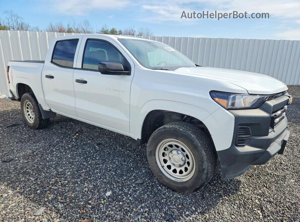 1GCGSBEC4P1266035 2023 CHEVROLET COLORADO Белый Передняя правая четверть