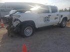 2023 Chev Colorado Белый vin: 1GCGSBEC5P1255562 Damage: Left Front Fender, Dent(S) W/ Paint Dmg, > 12 Inches