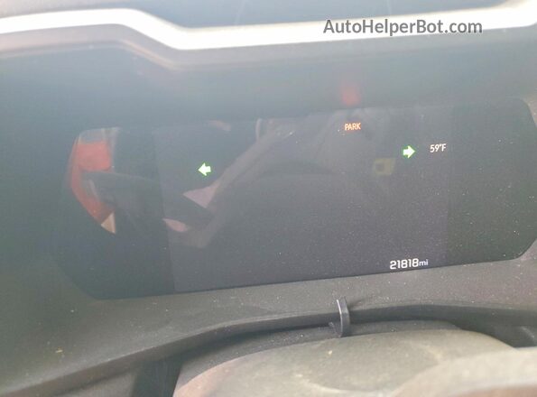 1GCGSBEC5P1255562 2023 CHEVROLET COLORADO Белый Вид щитка приборов