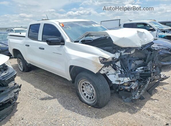 1GCGSBEC5P1255562 2023 CHEVROLET COLORADO Белый Передняя правая четверть