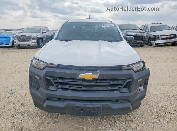 1GCGSBECXP1230799 2023 CHEVROLET COLORADO White Вид спереду