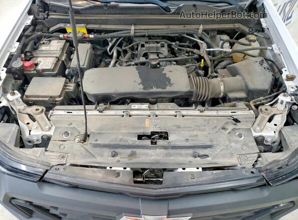 1GCGSBECXP1230799 2023 CHEVROLET COLORADO White Вид задньої частини салону