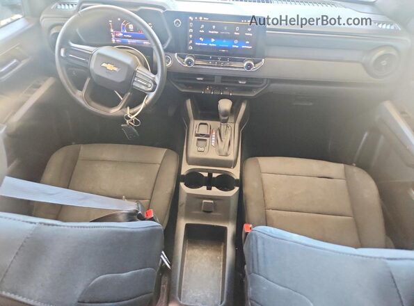 1GCGSBECXP1264306 2023 CHEVROLET COLORADO White Widok deski rozdzielczej