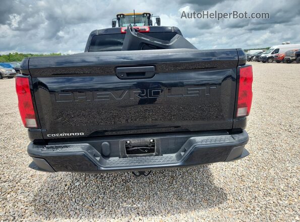 1GCGSBECXR1232345 2024 CHEVROLET COLORADO Black Widok z tyłu
