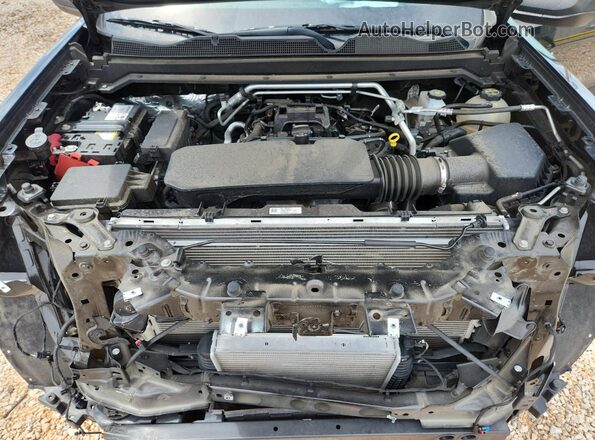 1GCGSBECXR1232345 2024 CHEVROLET COLORADO Black Widok wnętrza z tyłu