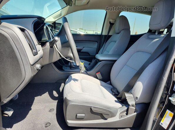 1GCGSBEN0M1100706 2021 CHEVROLET COLORADO Black Front interior view