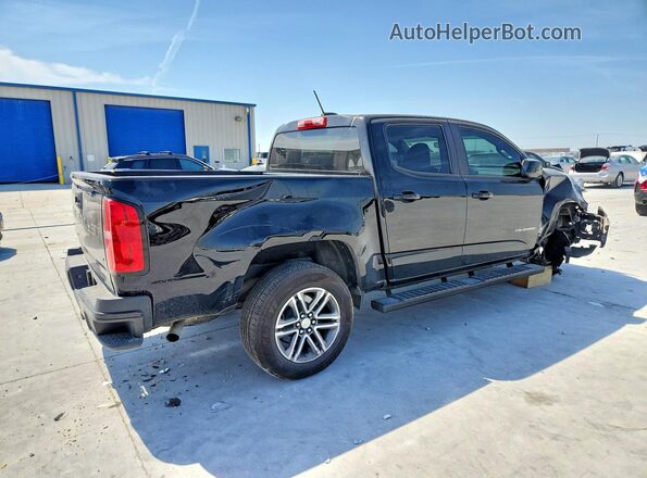 1GCGSBEN0M1100706 2021 CHEVROLET COLORADO Black Rear right