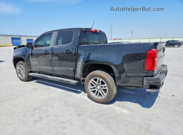1GCGSBEN0M1100706 2021 CHEVROLET COLORADO Black Rear left