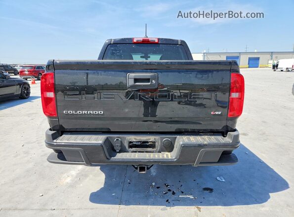 1GCGSBEN0M1100706 2021 CHEVROLET COLORADO Black Rear view
