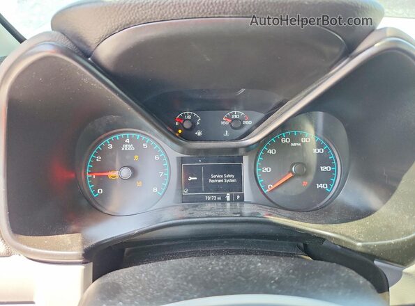 1GCGSBEN0M1100706 2021 CHEVROLET COLORADO Black Instrument cluster view