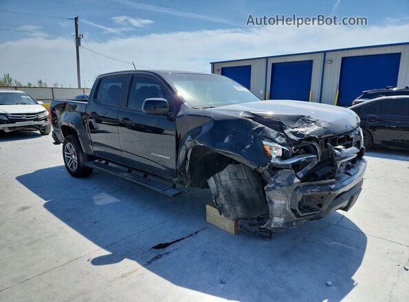 1GCGSBEN0M1100706 2021 CHEVROLET COLORADO Black Front right