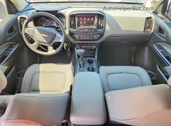 1GCGSBEN0M1100706 2021 CHEVROLET COLORADO Black Dashboard view