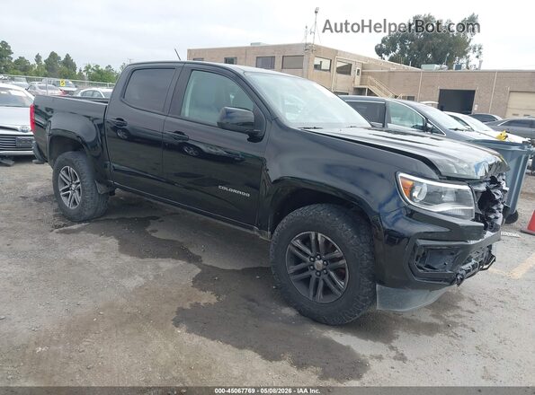 1GCGSBEN2N1150315 2022 CHEVROLET COLORADO Черный Передняя правая четверть