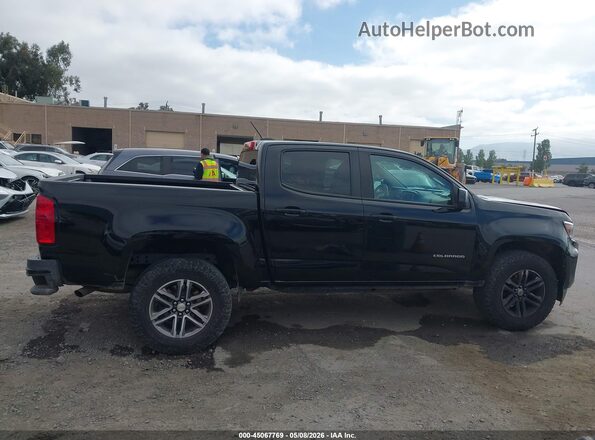 1GCGSBEN2N1150315 2022 CHEVROLET COLORADO Черный Вид задней части салона