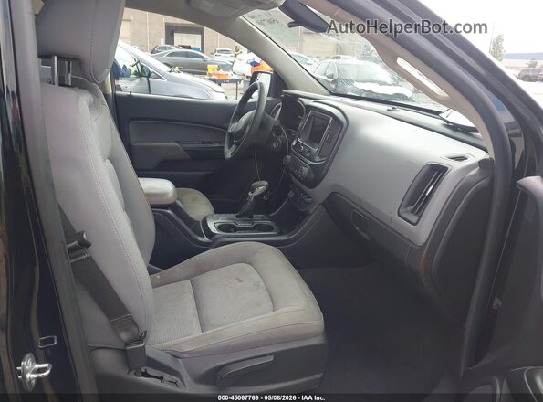 1GCGSBEN2N1150315 2022 CHEVROLET COLORADO Черный Вид салона спереди
