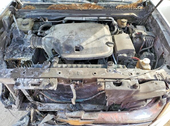 1GCGSBEN3H1197311 2017 CHEVROLET COLORADO Silver Вид задньої частини салону