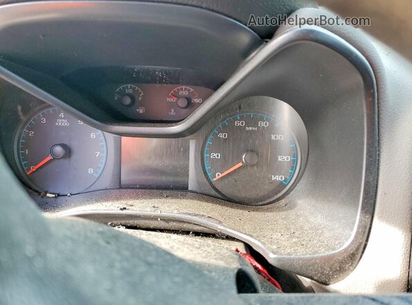 1GCGSBEN3H1197311 2017 CHEVROLET COLORADO Silver Вид щитка приладів