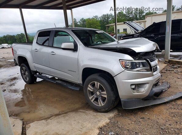 1GCGSBEN4J1311385 2018 CHEVROLET COLORADO Серебряный Передняя правая четверть