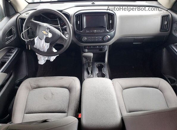 1GCGSBEN4J1311385 2018 CHEVROLET COLORADO Серебряный Вид панели приборов