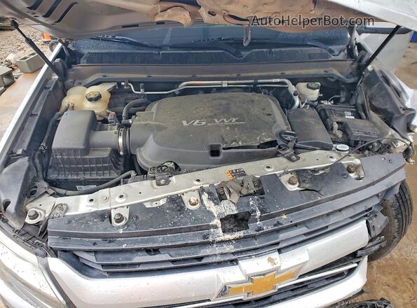 1GCGSBEN4J1311385 2018 CHEVROLET COLORADO Серебряный Вид задней части салона