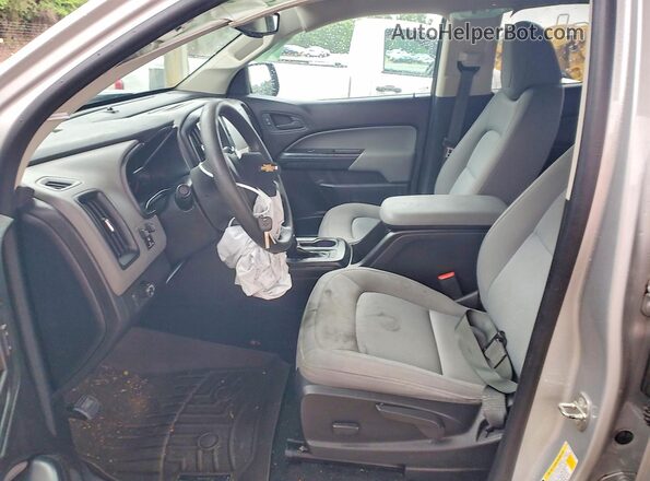 1GCGSBEN4J1311385 2018 CHEVROLET COLORADO Серебряный Вид салона спереди