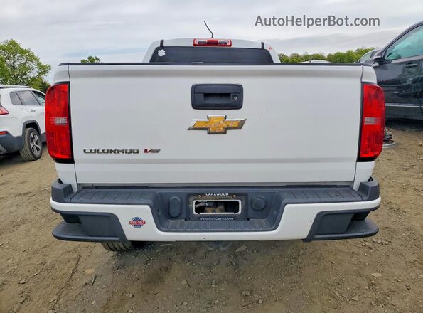 1GCGSBEN5J1108697 2018 CHEVROLET COLORADO White Вид ззаду