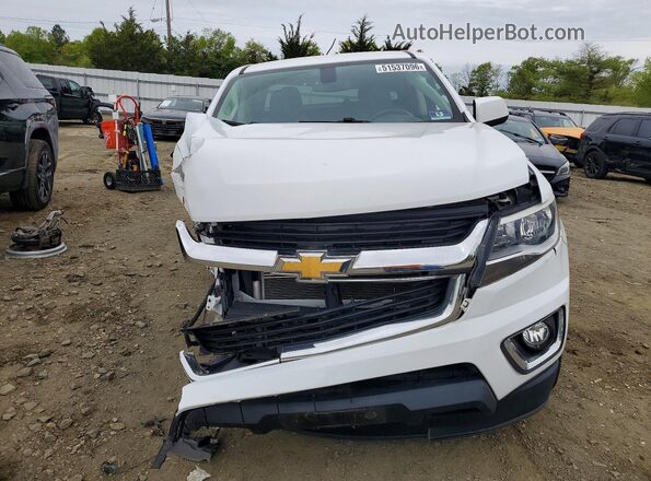 1GCGSBEN5J1108697 2018 CHEVROLET COLORADO White Вид спереду