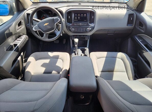1GCGSBEN8N1221226 2022 CHEVROLET COLORADO Синий Вид панели приборов