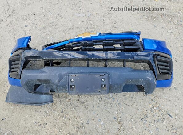 1GCGSBEN8N1221226 2022 CHEVROLET COLORADO Синий Вид подкапотного пространства