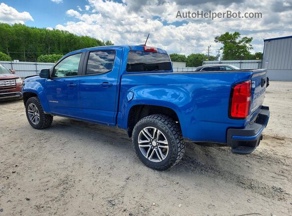 1GCGSBEN8N1221226 2022 CHEVROLET COLORADO Синий Задняя левая четверть