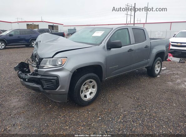 1GCGSBENXN1318685 2022 CHEVROLET COLORADO Серый Передняя левая четверть