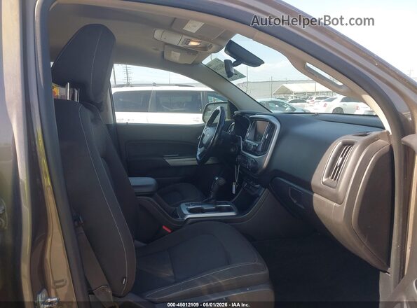 1GCGSCE31G1376210 2016 CHEVROLET COLORADO Gray Widok wnętrza z przodu